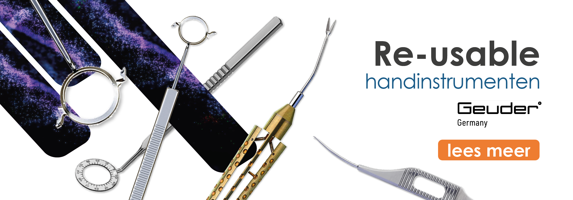 Geuder re-usable instrumenten